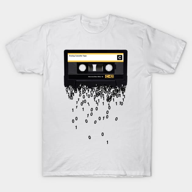 Retro Mixtape T-Shirt by wanungara